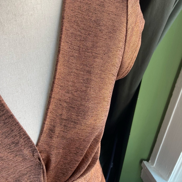 Women's THURLEY Dress Size S Brown Bronze - Picture 9 of 10